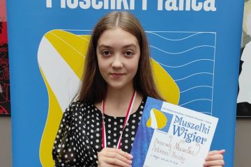 Wielki sukces młodej wokalistki  Antoniny Muczko  ze Studia Wokalnego Andrzeja Wolskiego w D.K. "Zameczek".