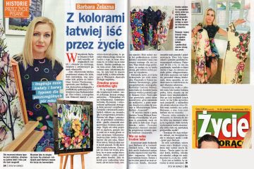 Wywiad z instruktorkom DK Zameczek Barbarą Żelazną w czasopiśmie "Życie na Gorąco"