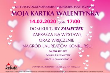 Moja Kartka Walentynka - Wystawa oraz wręczenie nagród