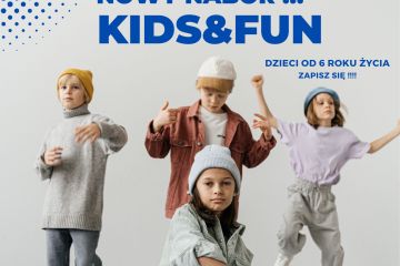 Nowy Nabór do formacji tanecznej KIDS&FUN od 6 roku życia 