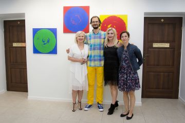 Wernisaż wystawy malarstwa Marcina Lubery