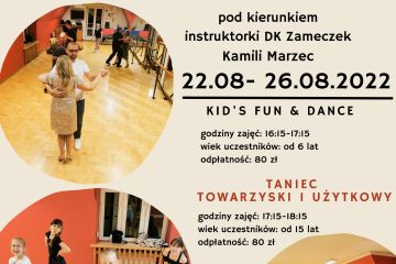 LETNIE WARSZTATY TANECZNE 