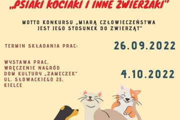 III Ogólnopolski Konkurs Plastyczny - "Psiaki kociaki i inne zwierzaki"