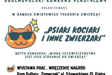 PROTOKÓŁ z posiedzenia jury Ogólnopolskiego Konkursu Plastycznego "Psiaki, Kociaki i inne Zwierzaki"