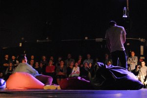  "Zataczacze kół" wg księgi Koheletaspektakl wieńczący VI Podróż - kierunek Teatr