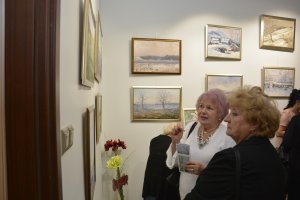 Tadeusz Blicharz. "Pejzaże szpachlą malowane"- wernisaż wystawy