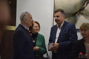 Wernisaż wystawy "Wieki Złotem Malowane" Natalii Kaczmarzyńskiej - Siejek