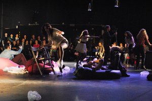  "Zataczacze kół" wg księgi Koheletaspektakl wieńczący VI Podróż - kierunek Teatr