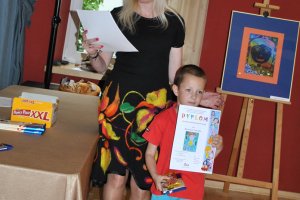 Rozdanie nagród w VI Konkursie Plastycznym pt. "Moja Mama"