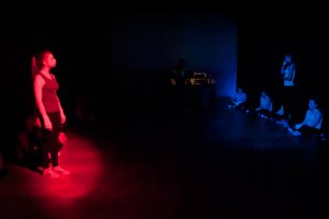 Pokaz etiudy pt. "Mistrzowie boksu"spektakl wieńczący IX Podróż - kierunek Teatr