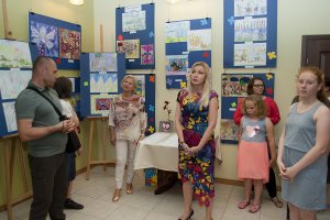Wystawa prac sekcji plastycznych DK "Zameczek" 