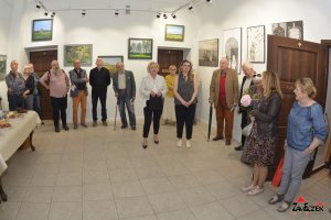 Wystawa malarstwa,rysunku i grafiki Justyny Pośpiech pt "ZNAKI CZASU"- fotorelacja