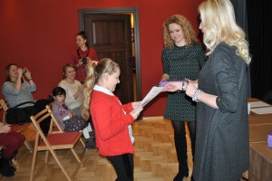 Rozdanie nagród w IX Ogólnopolskim Konkursie Moja Kartka Walentynka