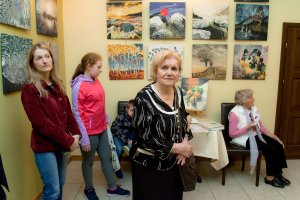 Wernisaż wystawy grafiki i malarstwa-Renata Zybała 