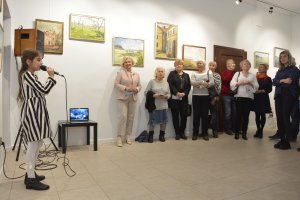 Tadeusz Blicharz. "Pejzaże szpachlą malowane"- wernisaż wystawy