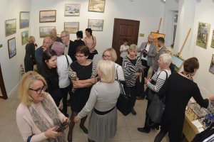 Tadeusz Blicharz. "Pejzaże szpachlą malowane"- wernisaż wystawy