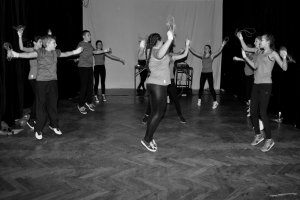 Pokaz etiudy pt. "Mistrzowie boksu"spektakl wieńczący IX Podróż - kierunek Teatr