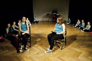 Pokaz etiudy pt. "Mistrzowie boksu"spektakl wieńczący IX Podróż - kierunek Teatr