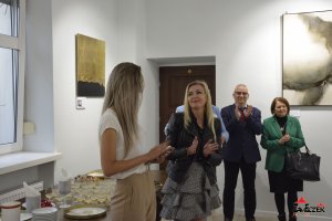 Wernisaż wystawy "Wieki Złotem Malowane" Natalii Kaczmarzyńskiej - Siejek
