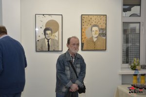 Wystawa malarstwa,rysunku i grafiki Justyny Pośpiech pt "ZNAKI CZASU"- fotorelacja