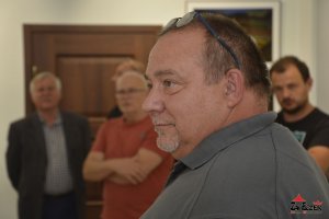 Fotorelacja z wernisażu wystawy fotografii Jarosława Korbińskiego pt. Cerkiew w Kwiatoniu.