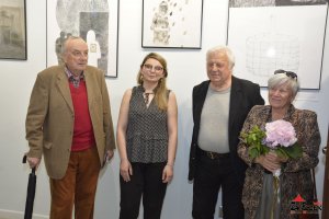 Wystawa malarstwa,rysunku i grafiki Justyny Pośpiech pt "ZNAKI CZASU"- fotorelacja