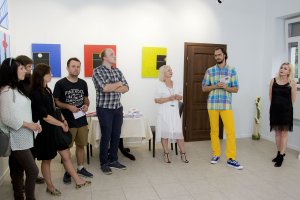 Wernisaż wystawy malarstwa Marcina Lubery