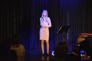 Koncert uczestników warsztatów wokalnych "Zimowa Piosenka" z udziałem Kasi Lisowskiej