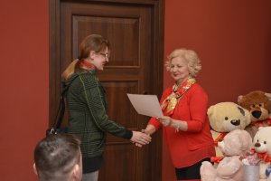 Rozdanie nagród - XII Ogólnopolski Konkurs Moja Kartka Walentynka