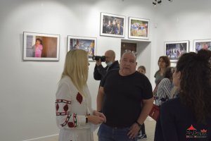 Fotorelacja z wernisażu Jarosława Korbińskiego - Za progiem Osady