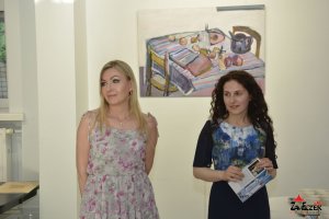 Malwina Klaudia Kozieł - Wystawa malarstwa pt. Materia (Nie)ożywiona