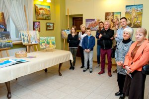 Wernisaż wystawy "Powiew sztuki" - Ignacy Pałka 