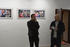 Fotorelacja z wernisażu Jarosława Korbińskiego - Za progiem Osady