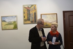 Tadeusz Blicharz. "Pejzaże szpachlą malowane"- wernisaż wystawy
