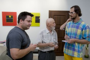 Wernisaż wystawy malarstwa Marcina Lubery