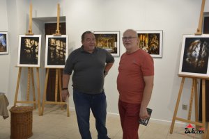Fotorelacja z wernisażu wystawy fotografii Jarosława Korbińskiego pt. Cerkiew w Kwiatoniu.