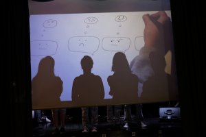 "O Sobie, po swojemu" - pokaz pracy warsztatu teatralnegopod kierunkiem Michała Buszewicza.