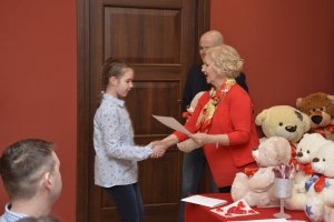 Rozdanie nagród - XII Ogólnopolski Konkurs Moja Kartka Walentynka