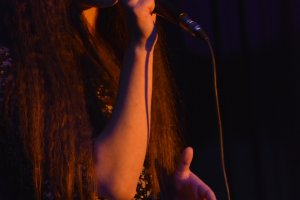 Koncert uczestników feryjnych warsztatów wokalnych pod kierunkiem Grażyny Łobaszewskiej i Andrzeja Wolskiego