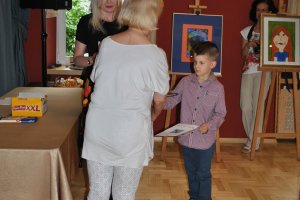Rozdanie nagród w VI Konkursie Plastycznym pt. "Moja Mama"