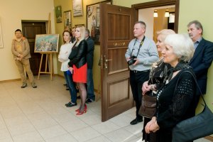 Wernisaż wystawy grafiki i malarstwa-Renata Zybała 