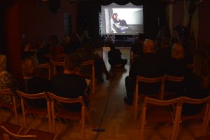 "O Sobie, po swojemu" - pokaz pracy warsztatu teatralnegopod kierunkiem Michała Buszewicza.