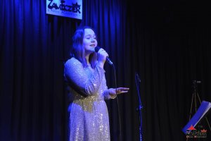 Koncert uczestników warsztatów wokalnych "Zimowa Piosenka" z udziałem Kasi Lisowskiej