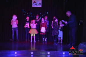 Koncert uczestników zimowych warsztatów wokalnych pod kierunkiem instruktora Andrzeja Wolskiego