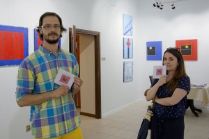 Wernisaż wystawy malarstwa Marcina Lubery