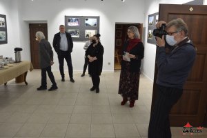 Fotorelacja z wernisażu wystawy Zdzisława Wolffa pt. Slajdowisko