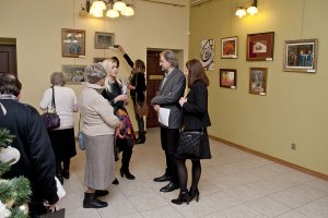 Wernisaż wystawy pokonkursowej IV Wojewódzkiego Konkursu Rysunku i Malarstwa dla Nieprofesjonalistów - Pasja 2016