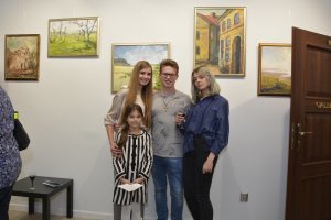 Tadeusz Blicharz. "Pejzaże szpachlą malowane"- wernisaż wystawy