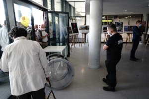 Uroczystość otwarcia Dworca Autobusowego w Kielcach - prezentacja wystawy fotograficznej "Kielce Miasto które Kocham" oraz występy wokalistów Zameczkowego Studia Piosenki