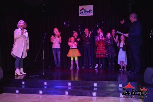 Koncert uczestników zimowych warsztatów wokalnych pod kierunkiem instruktora Andrzeja Wolskiego